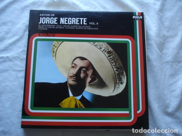 Discos de vinilo: Jorge Negrete   Exitos De Jorge Negrete Vol 2 - Foto 1