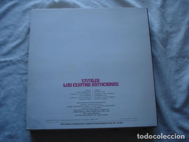 Discos de vinilo: Vivaldi   Las Cuatro Estaciones - Foto 2