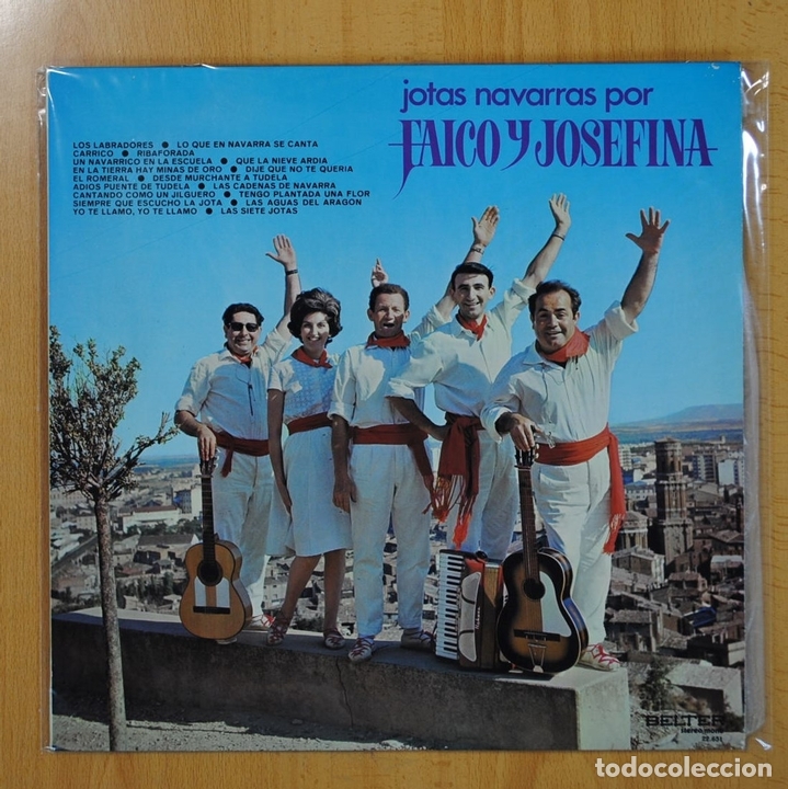Discos de vinilo: FAICO Y JOSEFINA - JOTAS NAVARRAS - LP - Foto 1