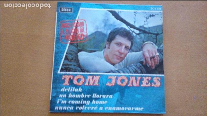 Discos de vinilo: TOM JONES DELIAH + 3 EP SPAIN - Foto 1