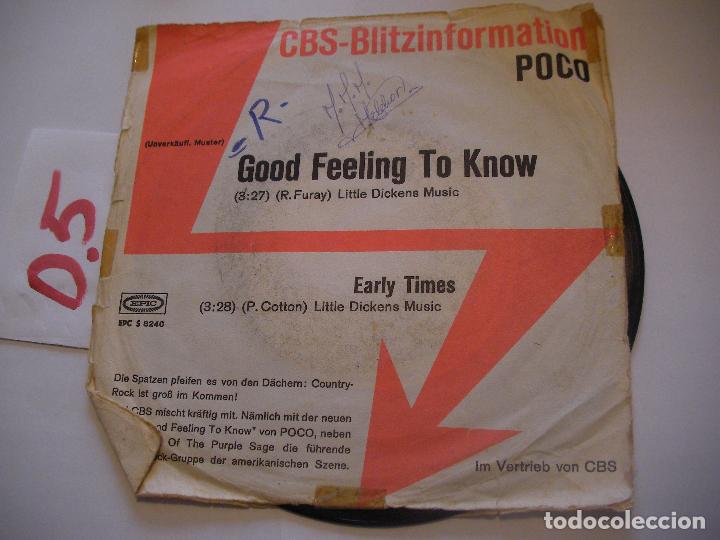 Discos de vinilo: ANTIGUO SINGLE - POCO - ENVIO INCLUIDO A ESPA&Ntilde;A - Foto 1