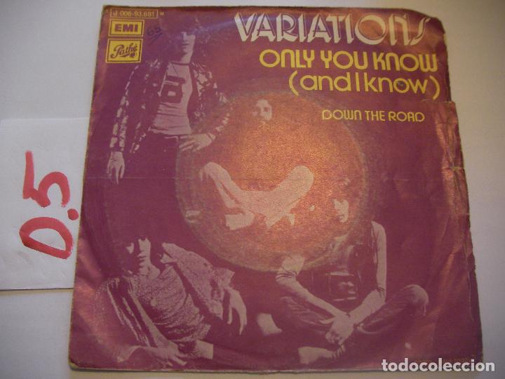 Discos de vinilo: ANTIGUO SINGLE - VARIATIONS - ENVIO INCLUIDO A ESPA&Ntilde;A - Foto 1
