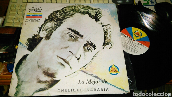 Vinyl records: Lo mejor de chelique sarabia lp.venezuela