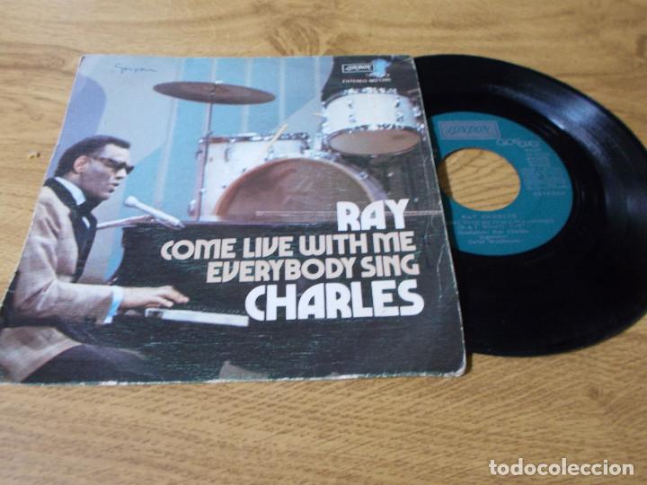 Discos de vinilo: RAY CHARLES. COME LIVE WITH ME. - Foto 1