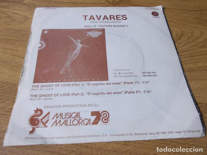 Discos de vinilo: TAVARES. EL ESPIRITU DEL AMOR. - Foto 2