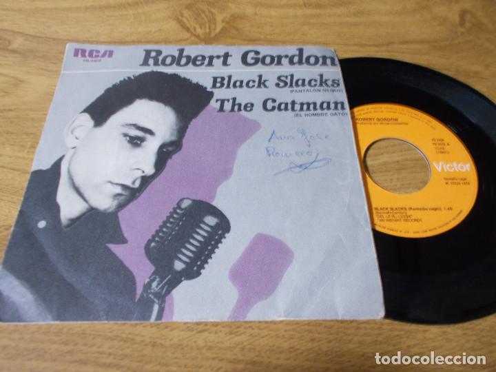 Discos de vinilo: ROBERT GORDON. BLACK SLACKS. - Foto 1