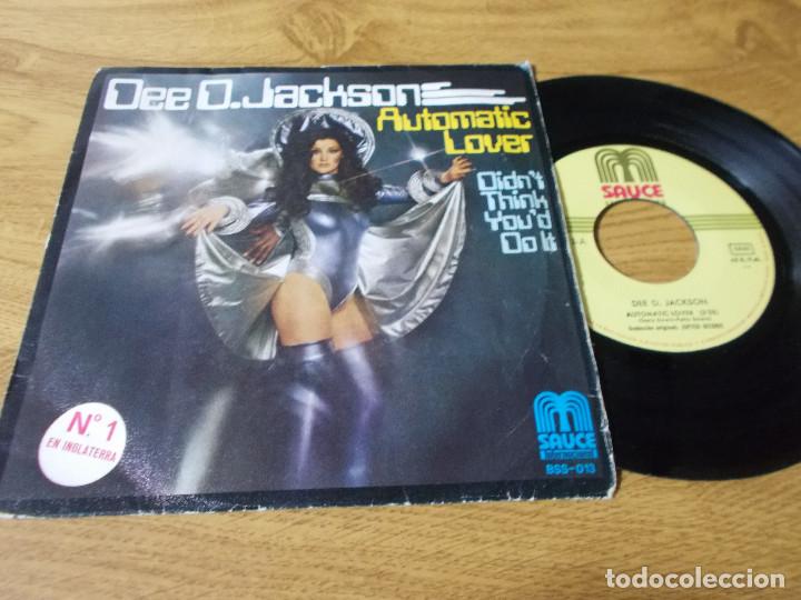 Discos de vinilo: DEE D. JACKSON. AUTOMATIC LOVER. - Foto 1