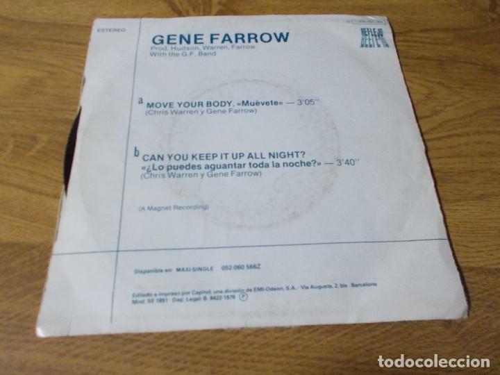 Discos de vinilo: GENE FARROW. MUEVETE. - Foto 2