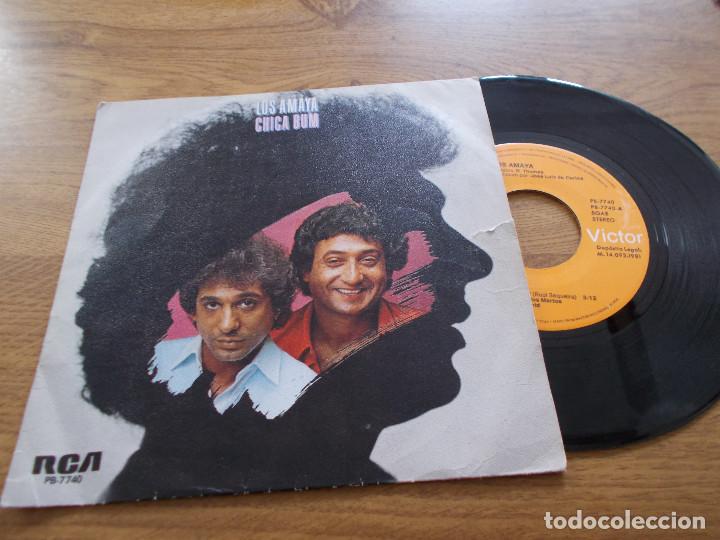 Discos de vinilo: LOS AMAYA. CHICA BUM - Foto 1