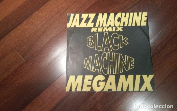 Discos de vinilo: Black machine-jazz machine remix.maxi italia - Foto 1