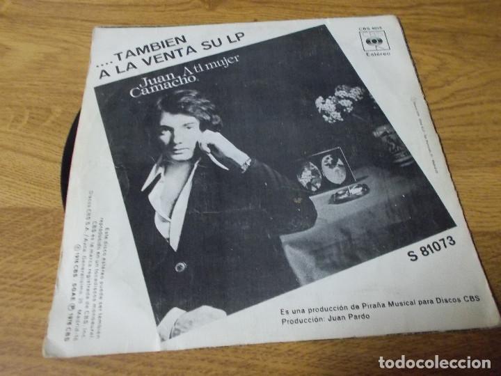 Discos de vinilo: JUAN CAMACHO. JURAME. - Foto 2