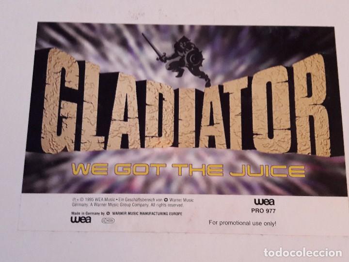 Discos de vinilo: Gladiator - We Got The Juice - 1995 - Foto 1