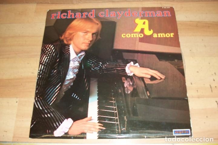 Discos de vinilo: RICHARD CLAYDERMAN-A COMO AMOR - Foto 1