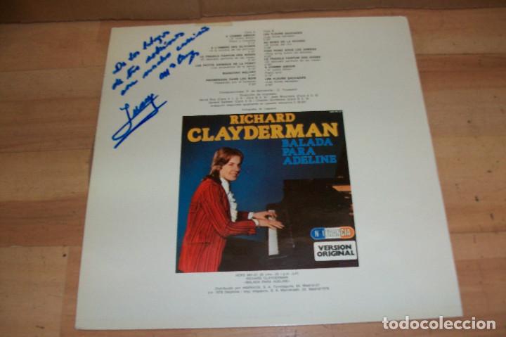 Discos de vinilo: RICHARD CLAYDERMAN-A COMO AMOR - Foto 2