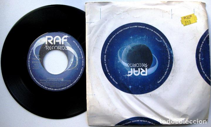 Discos de vinilo: The Pack - Muchas Gracias - Single Raf Records 1981 BPY - Foto 2