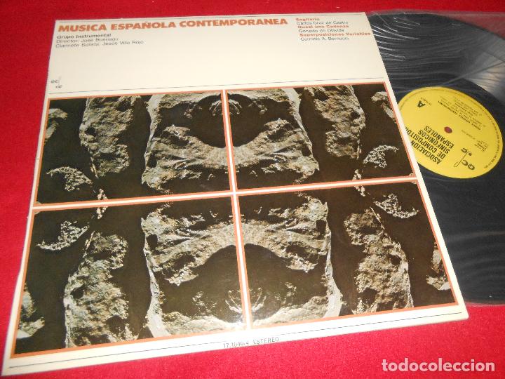 Discos de vinilo: GRUPO INSTRUMENTAL buenagu+Villa Rojo OLAVIDE/BERNAOLA/CARLOS CRUZ DE CASTRO LP 1979 CONTEMPORARY SP