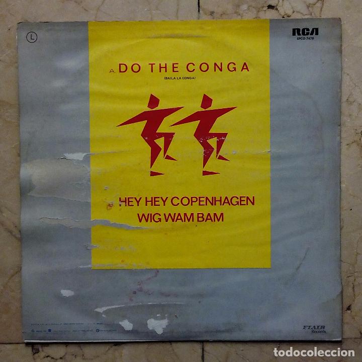 Discos de vinilo: MAXI SINGLE BLACK LACE - DO THE CONGA - RCA 1984. - Foto 2