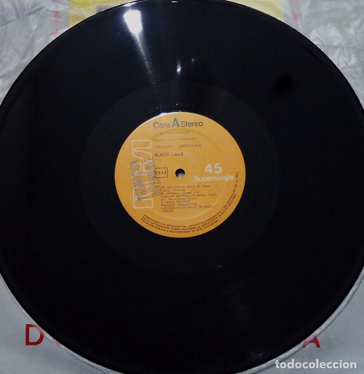 Discos de vinilo: MAXI SINGLE BLACK LACE - DO THE CONGA - RCA 1984. - Foto 4