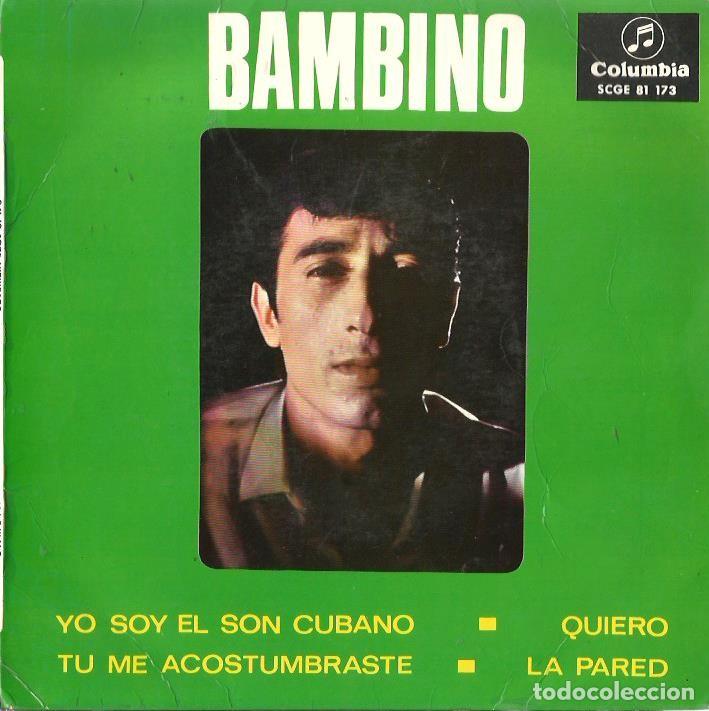 Discos de vinilo: EP BAMBINO : YO SOY EL SON CUBANO + 3 - Foto 1