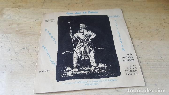 Disques de vinyle: Poesias nuestras, uruguay, en la voz de alcides astiazaran, rumbos  artisticos, sin fechar