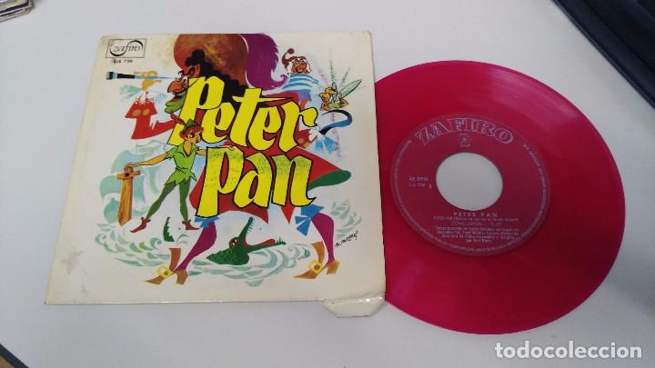 Discos de vinilo: antiguo disco peque&ntilde;o de peter pan - Foto 1