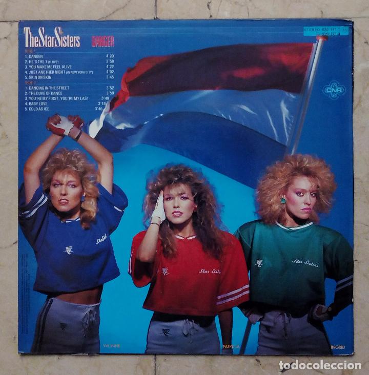 Discos de vinilo: LP THE STAR SISTERS - DANGER - POLYGRAM 1985. - Foto 2