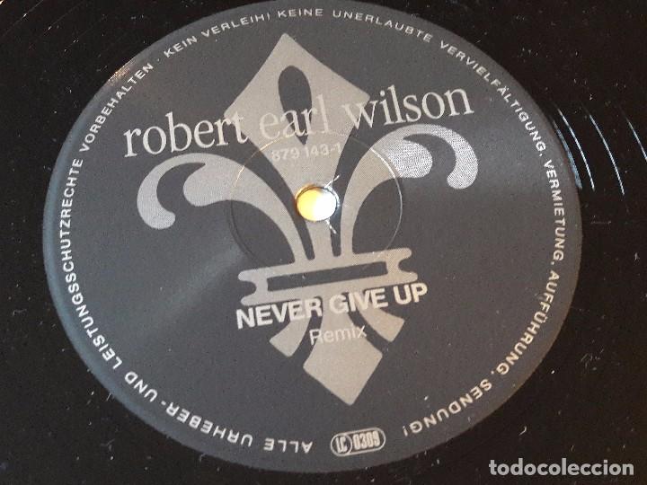 Discos de vinilo: Robert Earl Wilson - Never Give Up - 1990 - Foto 1