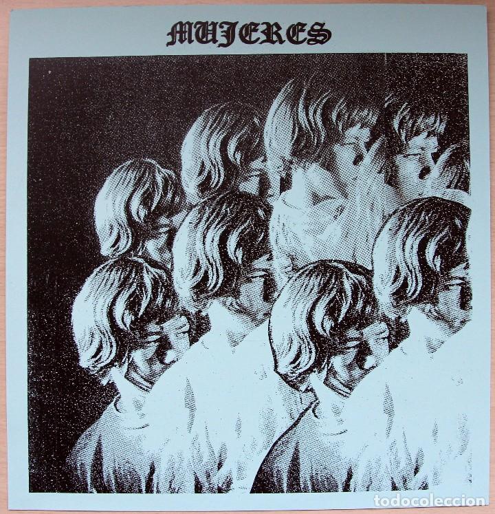Discos de vinilo: MUJERES - SOFT GEMS - LP LIMITADO 4/100 CON INSERTS - GARAGE ROCK BARCELONA 2012 - Foto 3 - 73965439