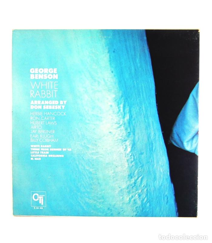 Discos de vinilo: George Benson - White Rabbit (LP, Vinilo, CTI 1978) - Foto 2