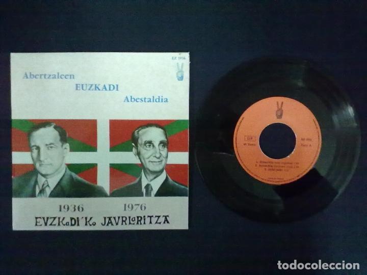 Discos de vinilo: ABERTZALEEN EUZKADI ABESTALDIA - Foto 1