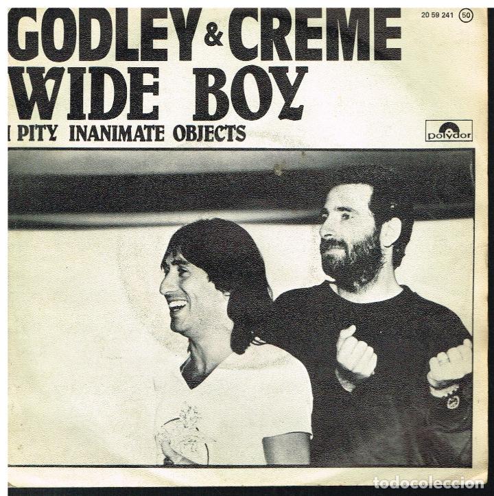 Discos de vinilo: GODLEY & CREME - I PITY INANIMATE OBJECTS / WIDE BOY - SINGLE 1980 - Foto 1