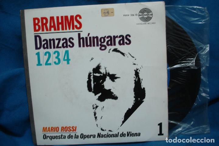 Discos de vinilo: BRAHMS - DANZAS H&Uacute;NGARAS 1/2/3/4 - 1964 - Foto 1