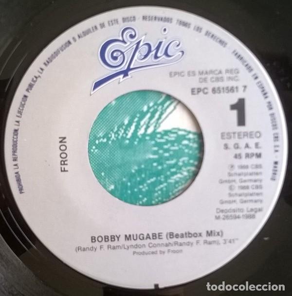 Discos de vinilo: Froon, Bobby Mugabe , Epic- EPC 651561 7 - Foto 3