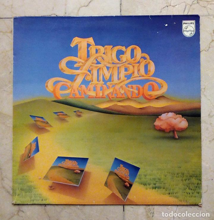 Discos de vinilo: LP TRIGO LIMPIO - CAMINANDO - PHILIPS 1980. - Foto 1