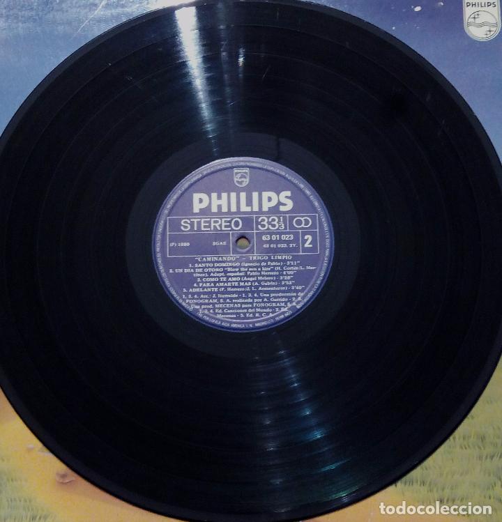 Discos de vinilo: LP TRIGO LIMPIO - CAMINANDO - PHILIPS 1980. - Foto 4