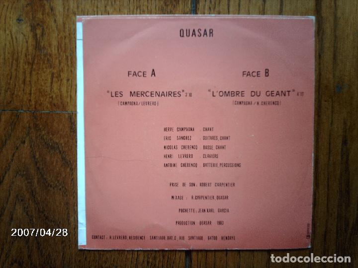 Discos de vinilo: quasar - les mercenaires + l&acute;ombre du geant - Foto 2