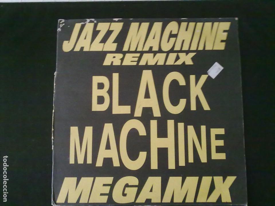 Discos de vinilo: JAZZ MACHINE- BLACK MACHINE-MEGAMIX - Foto 1