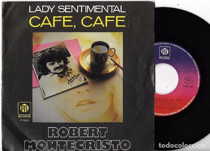 Discos de vinilo: ROBERT MONTECRISTO: LADY SEMENTAL (CAF&Eacute;, CAF&Eacute;) / FLY ME ATLANTIC - Foto 1