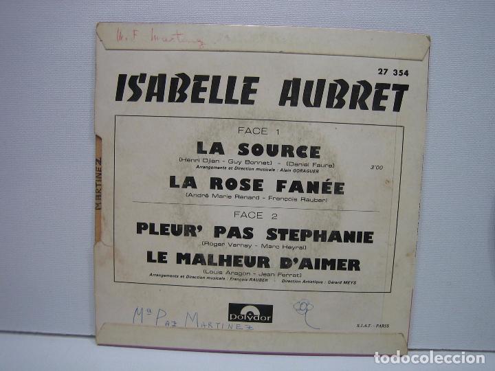 Discos de vinilo: Singles Isabelle Aubret - Foto 4