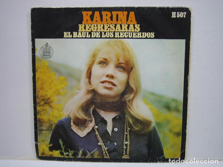 Discos de vinilo: Singles Karina 1969 - Foto 1