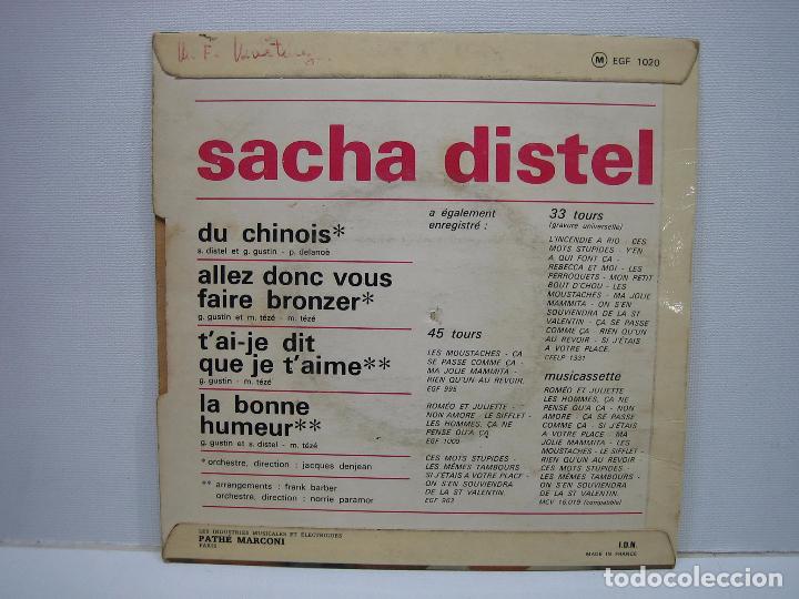 Discos de vinilo: Singles Sacha Distel - Foto 4