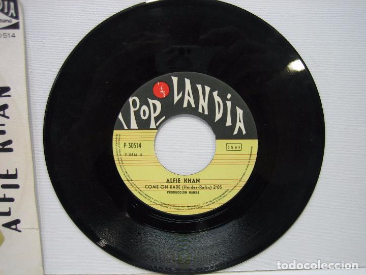 Discos de vinilo: Singles Alfie Khan 1970 - Foto 3