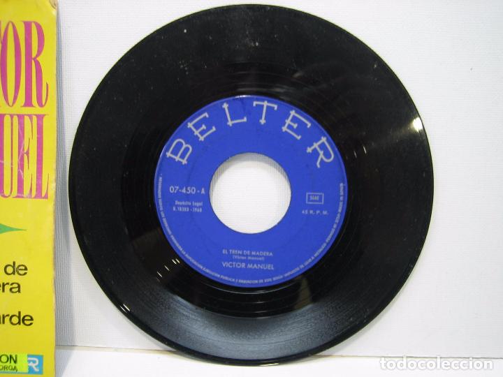 Discos de vinilo: Singles V&iacute;ctor Manuel 1968 - Foto 2