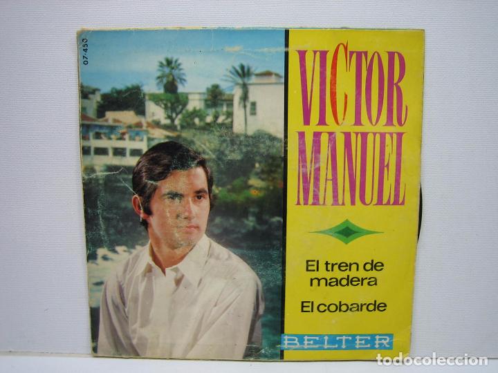 Discos de vinilo: Singles V&iacute;ctor Manuel 1968 - Foto 4