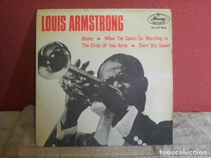 Discos de vinilo: LOUIS ARMSTRONG ep MAME + 3.espa&ntilde;a 1966 (REF-1AC) - Foto 1