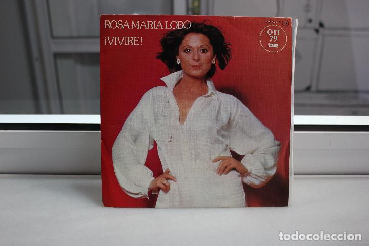 Discos de vinilo: SINGLE ROSA MARIA LOBO. VIVIRE - LA BODA. - Foto 1