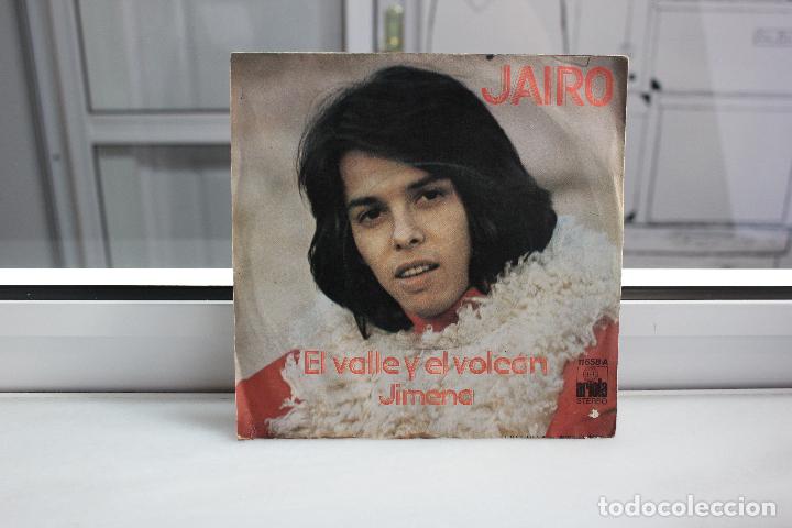 Discos de vinilo: SINGLE JAIRO. EL VALLE Y EL VOLCAN - JIMENA. - Foto 2
