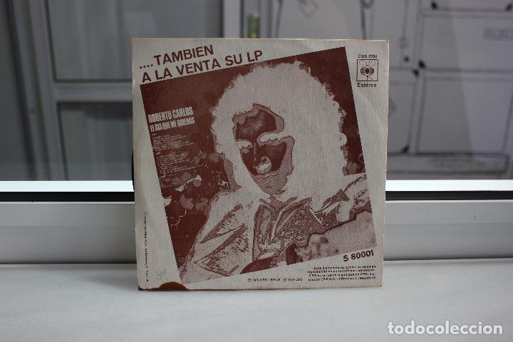 Discos de vinilo: SINGLE ROBERTO CARLOS. ACTITUDES - LA VENTANA. - Foto 2