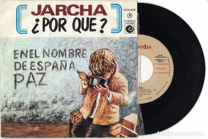 Discos de vinilo: Single	Jarcha	&iquest;Porque?	Single	Novola	1977 - Foto 1