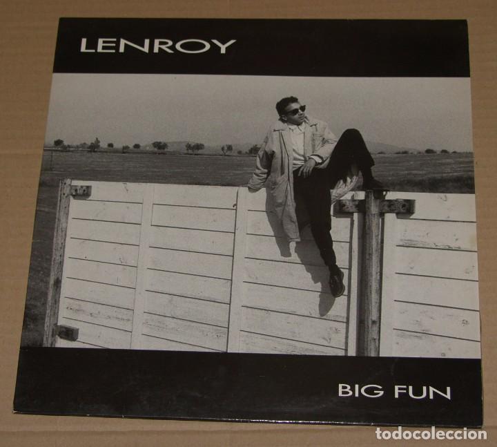 Discos de vinilo: LENROY - BIG FUN - DON DISCO 1989 - Foto 1